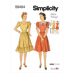 Kjole. Simplicity 9464. 