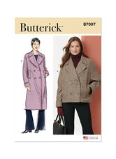 Jakke og frakke. Butterick 7007. 