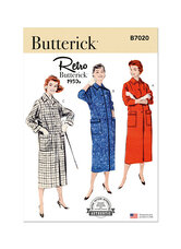 Box frakke. Butterick 7020. 